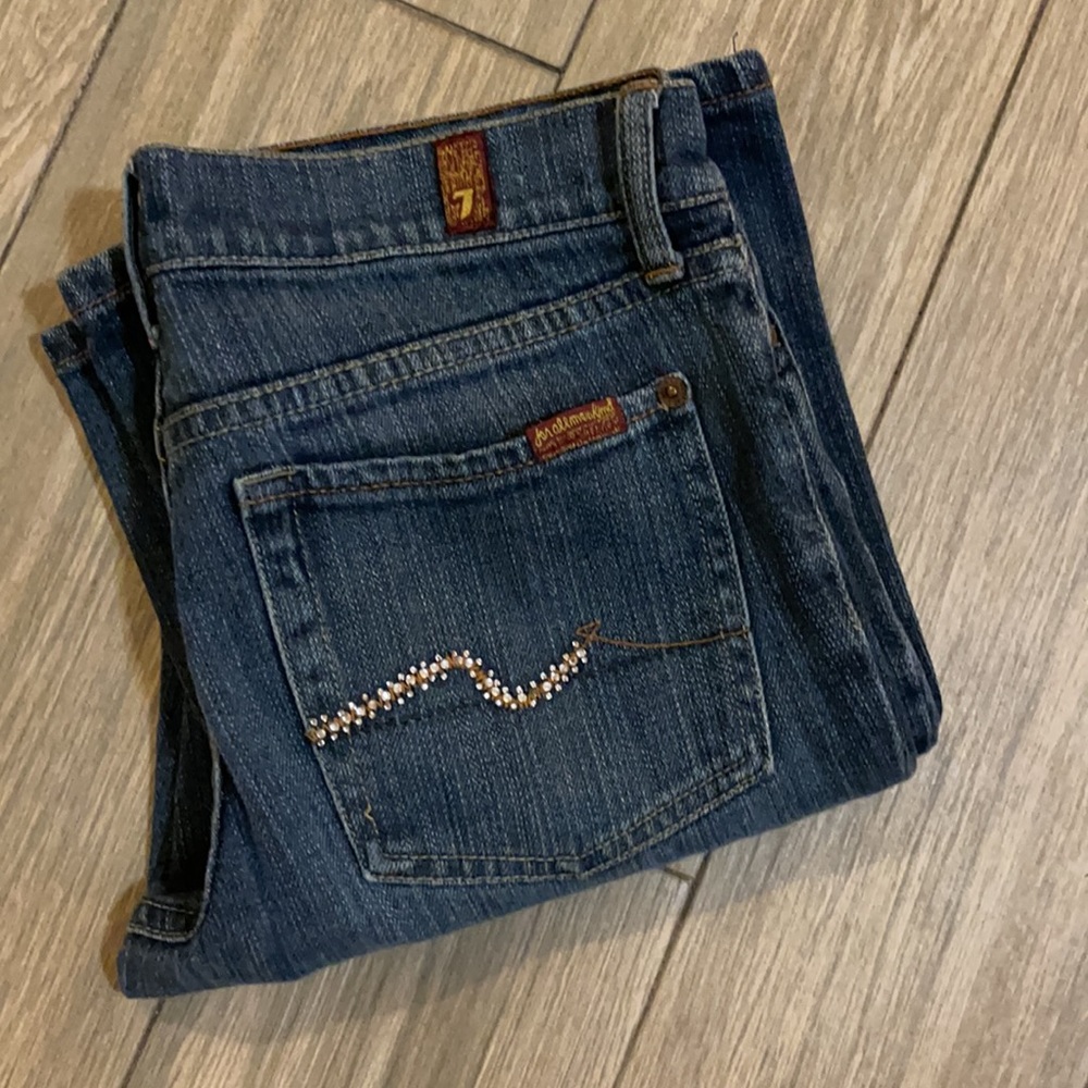 7 for all mankind boot cut jeans